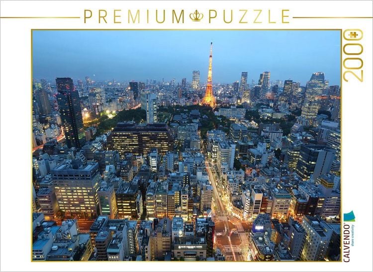 Produktbild: CALVENDO Puzzle Tokio, Japan | 2000 Teile Lege-Gr&ouml;&szlig;e 90x67cm Foto-Puzzle f&uuml;r gl&uuml;ckliche Stunden