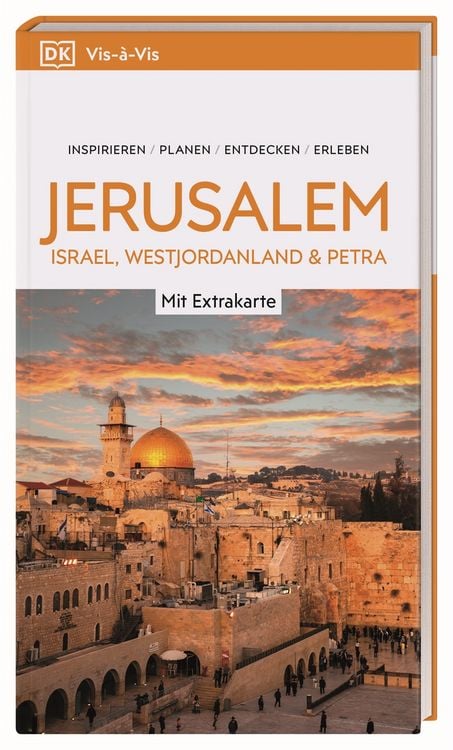 Produktbild: Vis-&agrave;-Vis Reisef&uuml;hrer Jerusalem, Israel, Westjordanland & Petra