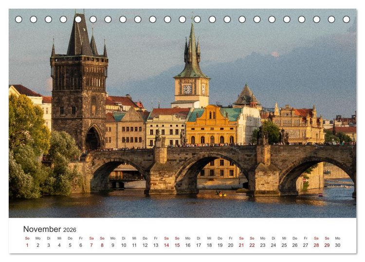 Produktbild: Br&uuml;cken - Die sch&ouml;nsten Br&uuml;cken der Welt. (Tischkalender 2026 DIN A5 quer), CALVENDO Monatskalender