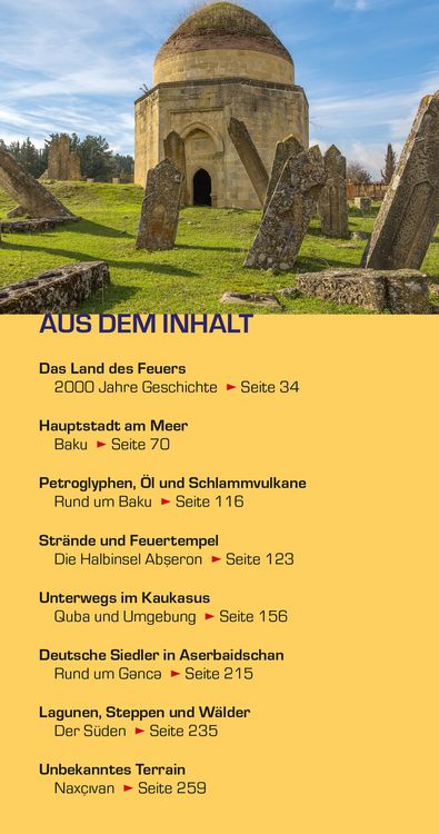 Produktbild: TRESCHER Reisef&uuml;hrer Aserbaidschan