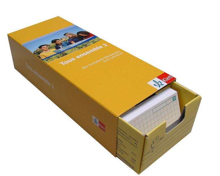 Produktbild: Tous Ensemble 2 - Vokabel-Lernbox zum Sch&uuml;lerbuch