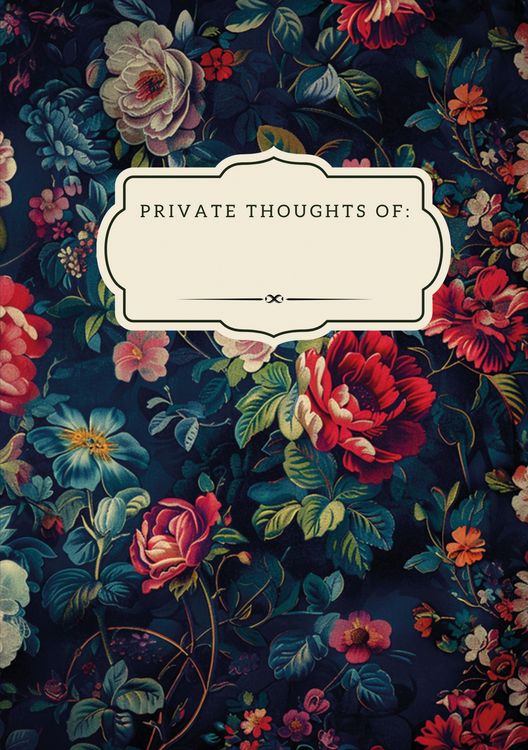 Produktbild: Florales Notizbuch