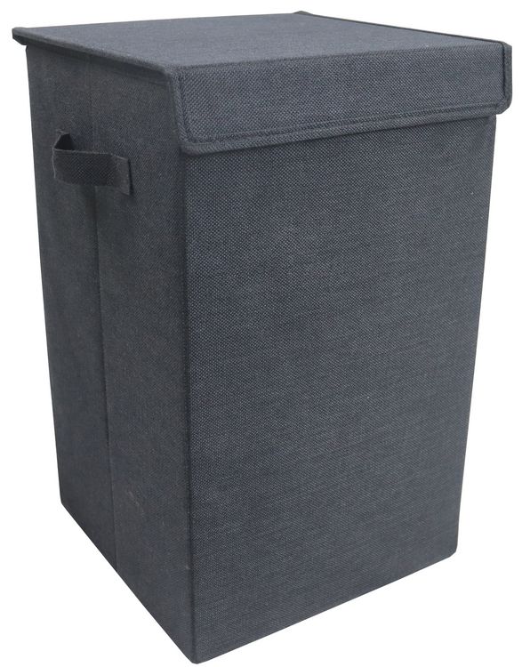 Produktbild: W&auml;schekorb W&auml;schebox Stoffbox mit Deckel Dreso M