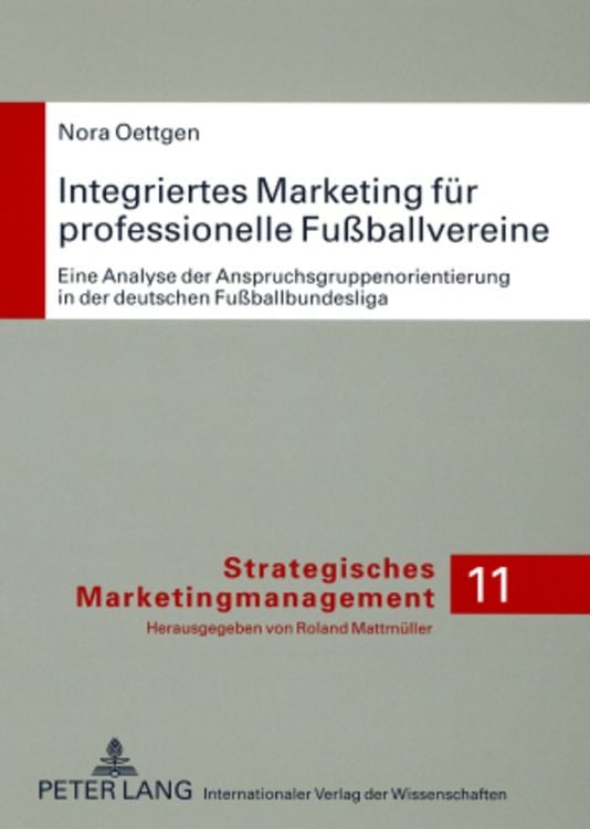 Produktbild: Integriertes Marketing f&uuml;r professionelle Fu&szlig;ballvereine