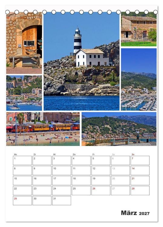 Produktbild: Hola Mallorca (Tischkalender 2027 DIN A5 hoch), CALVENDO Monatskalender