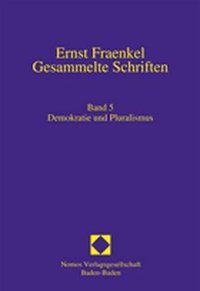 Produktbild: Ernst Fraenkel - Gesammelte Schriften