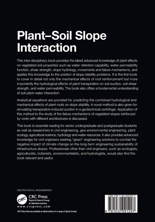 Produktbild: Plant-Soil Slope Interaction