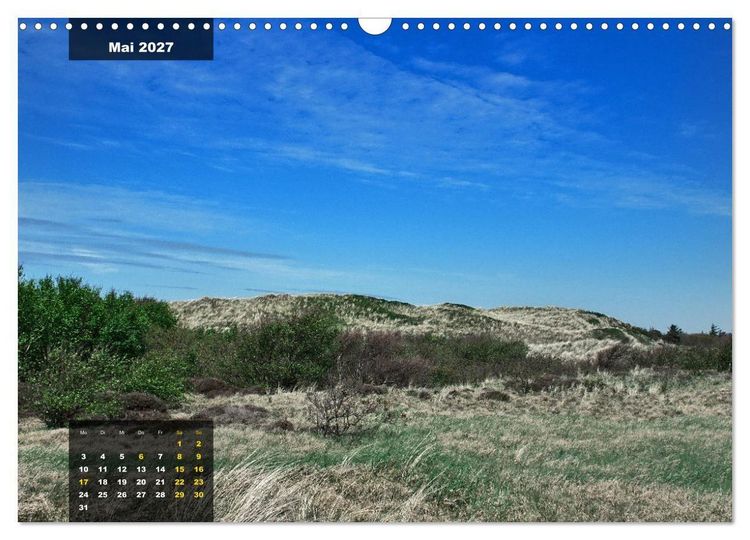 Produktbild: Texel Insel mit Charakter (Wandkalender 2027 DIN A3 quer), CALVENDO Monatskalender