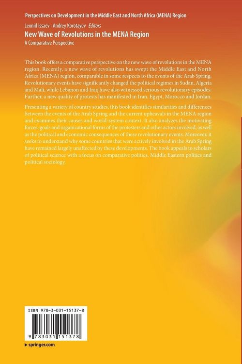 Produktbild: New Wave of Revolutions in the MENA Region