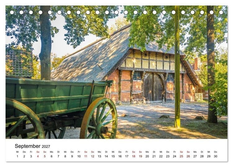 Produktbild: So Sch&ouml;n ist Norddeutschland (Tischkalender 2027 DIN A5 quer), CALVENDO Monatskalender