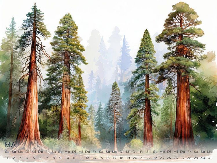 Produktbild: Kalifornien Artwork Edition Kalender 2027
