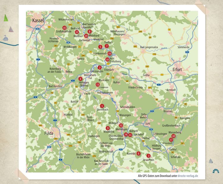 Produktbild: Werratal. Wandern f&uuml;r die Seele