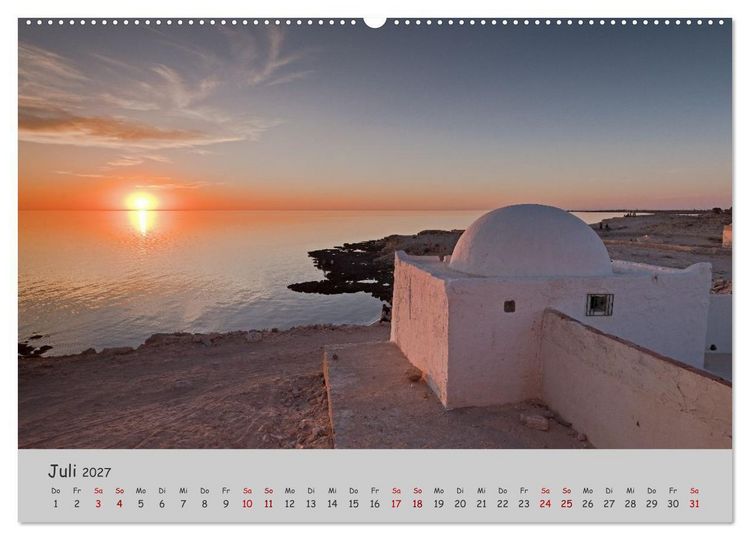 Produktbild: Tunesien Vielfalt am Mittelmeer (Wandkalender 2027 DIN A2 quer), CALVENDO Monatskalender