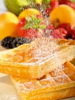 Produktbild: Frische Waffeln mit Obst (Puzzle)