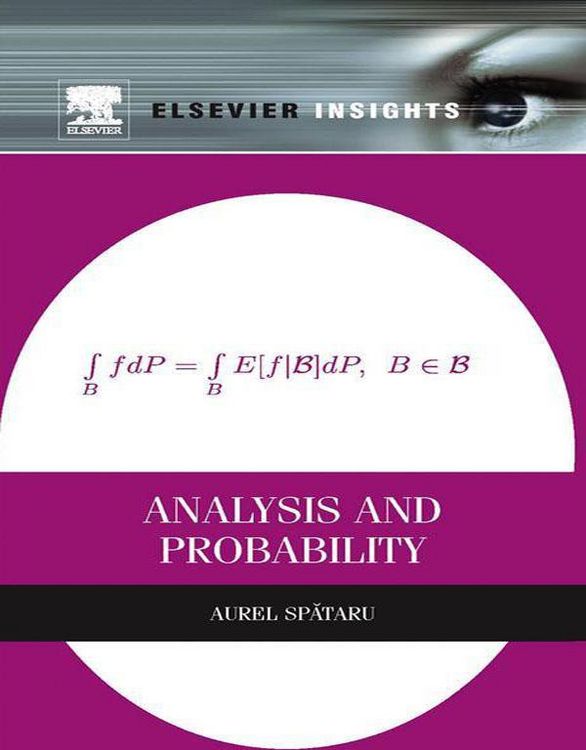Produktbild: Analysis and Probability