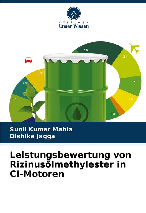 Produktbild: Leistungsbewertung von Rizinusölmethylester in CI-Motoren