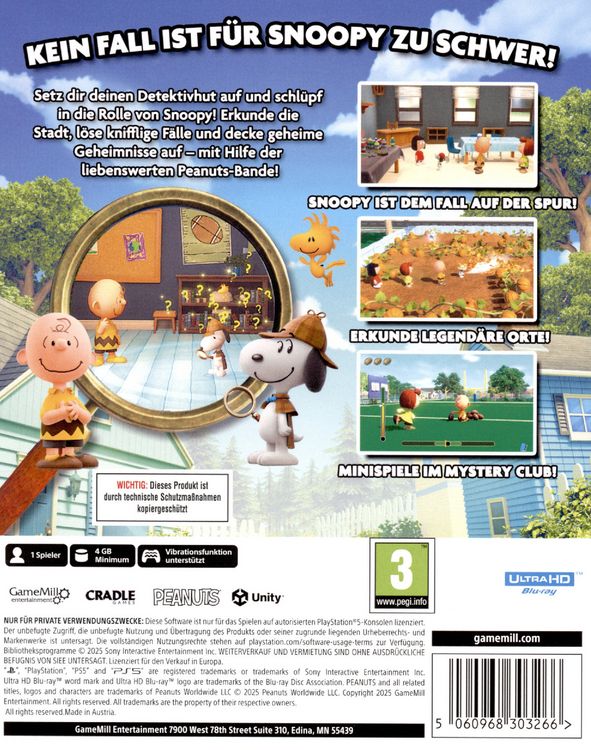 Produktbild: Snoopy & The Great Mystery Club