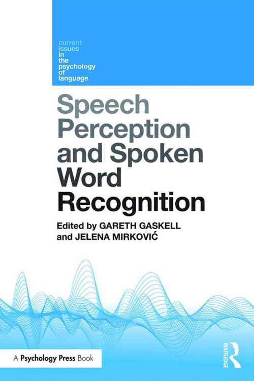 Produktbild: Speech Perception and Spoken Word Recognition
