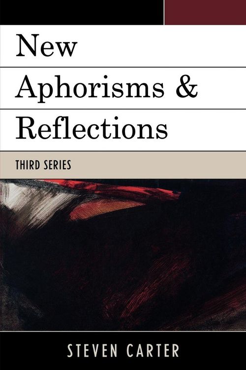 Produktbild: New Aphorisms & Reflections