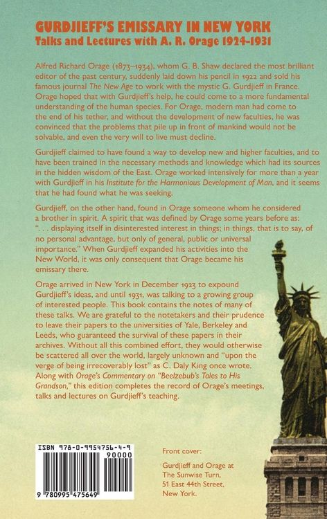 Produktbild: Gurdjieff's Emissary in New York