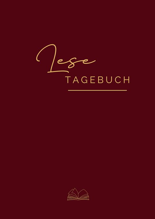 Produktbild: Lesetagebuch- Book Journal f&uuml;r B&uuml;cherliebhaber