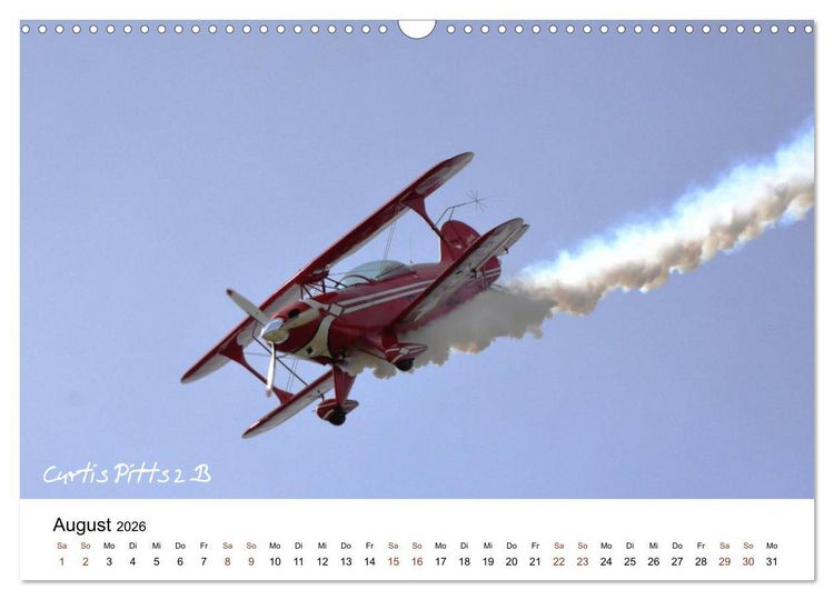 Produktbild: Faszination Kunst- und Segelflug (Wandkalender 2026 DIN A3 quer), CALVENDO Monatskalender