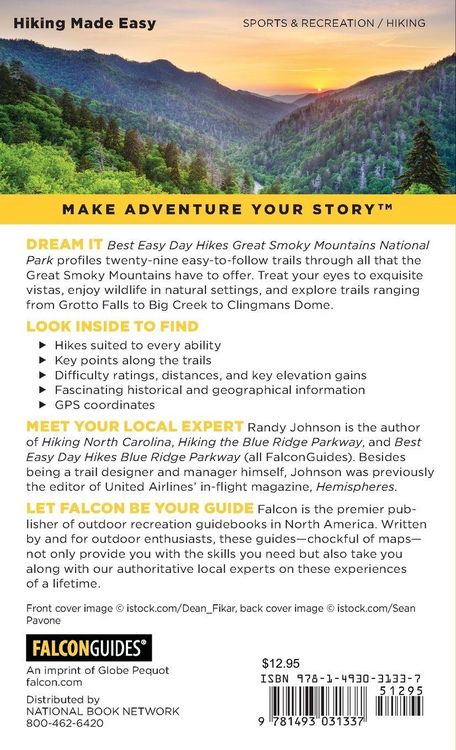 Produktbild: Best Easy Day Hikes Great Smoky Mountains National Park