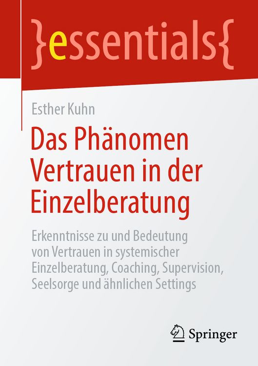 Produktbild: Das Ph&auml;nomen Vertrauen in der Einzelberatung