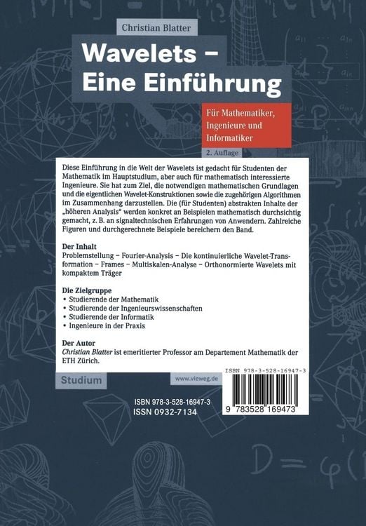 Produktbild: Wavelets &mdash; Eine Einf&uuml;hrung