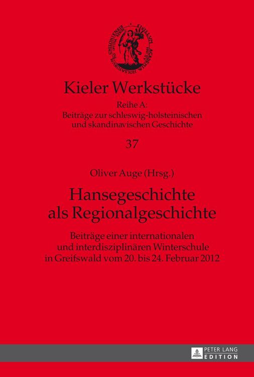 Produktbild: Hansegeschichte als Regionalgeschichte