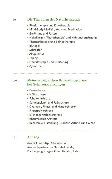 Die Natur-Docs – Meine besten Heilmittel für Gelenke. Arthrose, Rheuma und Schmerzen