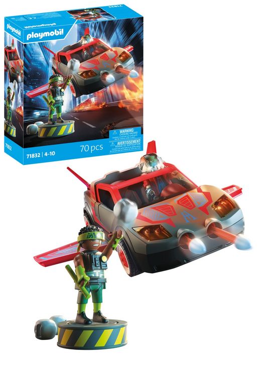 Produktbild: PLAYMOBIL 71832 Helden-Multifunktionsfahrzeug