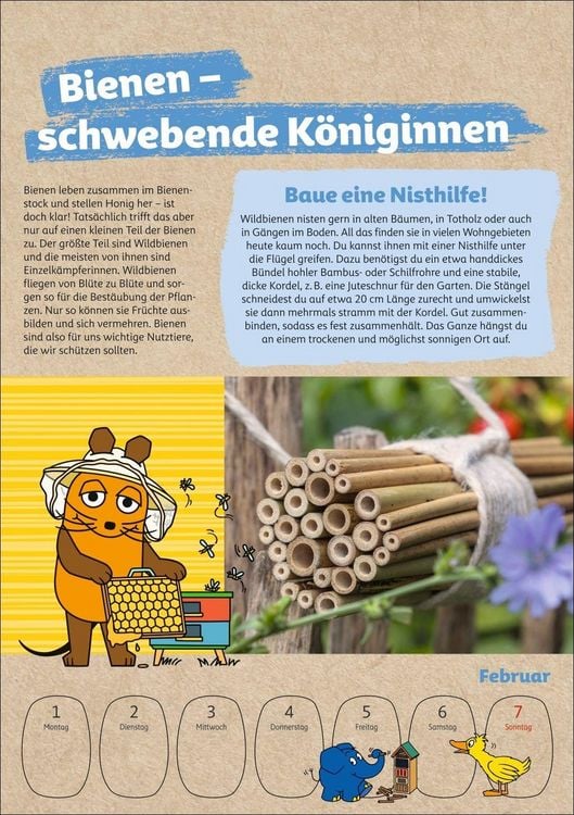 Produktbild: Sch&uuml;tze die Erde mit der Maus Kalender 2027 - Wochenplaner