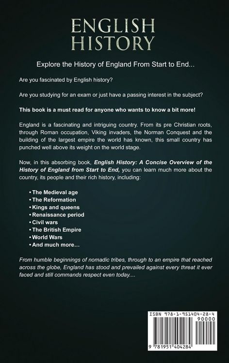 Produktbild: English History