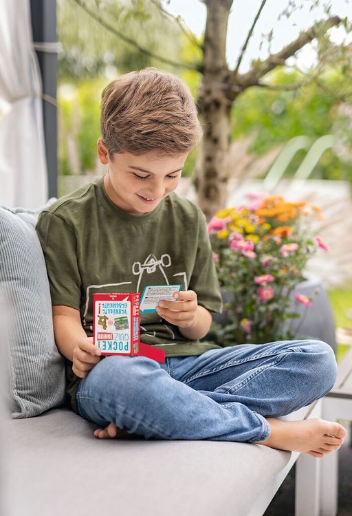 Produktbild: Pocket Quiz junior Verr&uuml;ckte Geschichte