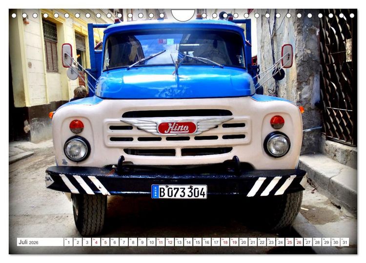 Produktbild: Hino Trucks - Nutzfahrzeuge Made in Japan (Wandkalender 2026 DIN A4 quer), CALVENDO Monatskalender