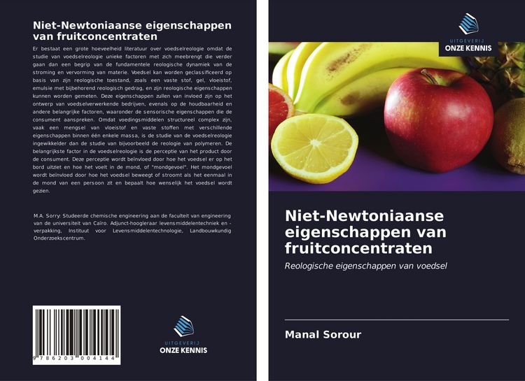 Produktbild: Niet-Newtoniaanse eigenschappen van fruitconcentraten