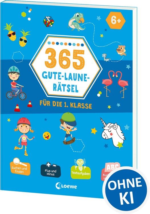 Produktbild: 365 Gute-Laune-R&auml;tsel f&uuml;r die 1. Klasse