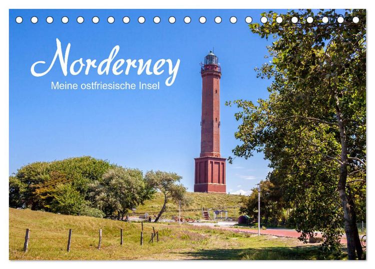 Produktbild: Norderney. Meine ostfriesische Insel (Tischkalender 2026 DIN A5 quer), CALVENDO Monatskalender