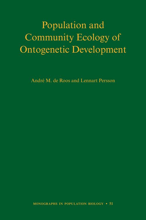 Produktbild: Population and Community Ecology of Ontogenetic Development