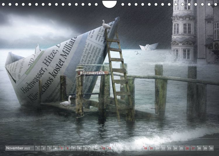 Produktbild: GeZeitenwechsel im Reich der Fantasie (Wandkalender 2022 DIN A4 quer)