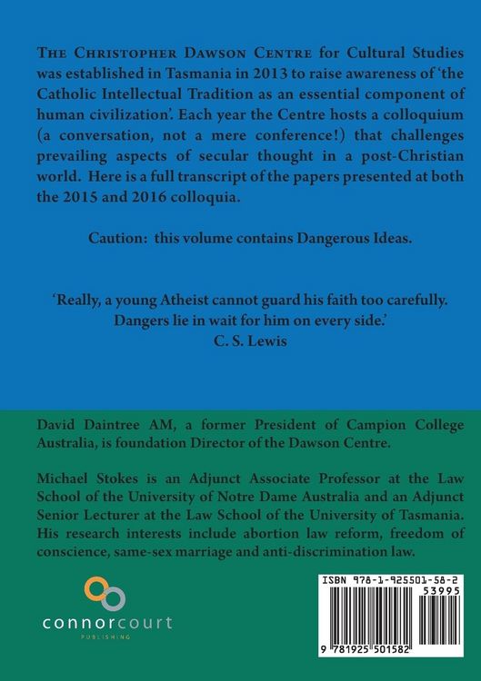 Produktbild: Dangerous Ideas: The Dawson Centre Colloquia 2015 and 2016