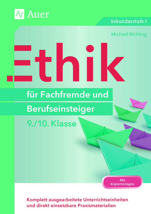 Produktbild: Ethik f&uuml;r Fachfremde und Berufseinsteiger 9-10