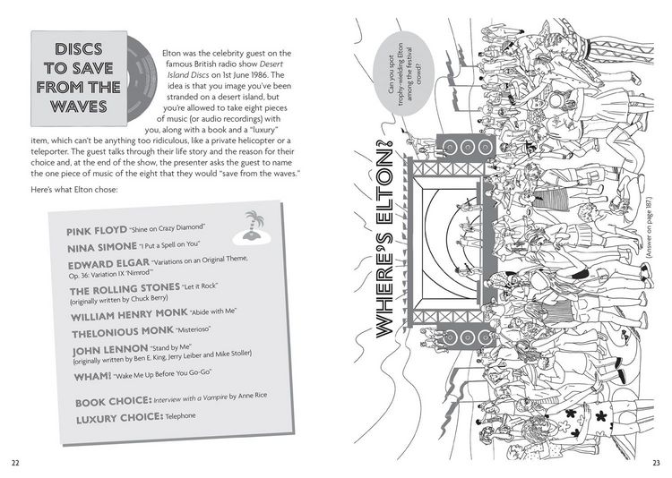 Produktbild: The Elton John Activity Book