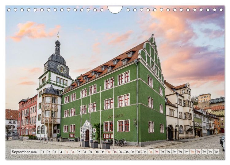 Produktbild: Rudolstadt Impressionen (Wandkalender 2026 DIN A4 quer), CALVENDO Monatskalender