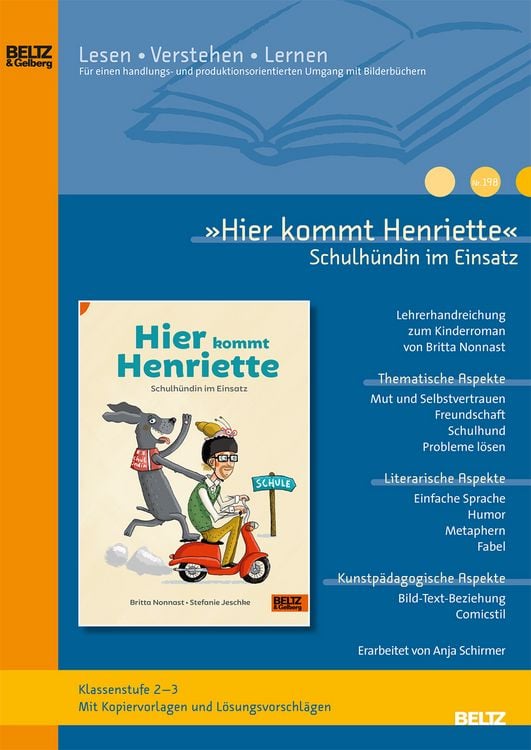 Produktbild: »Hier kommt Henriette Schulhündin im Einsatz« im Unterricht