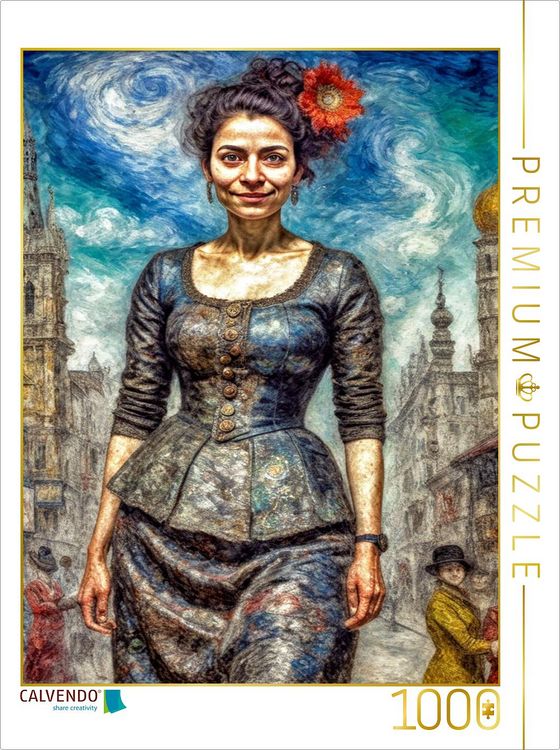 Produktbild: CALVENDO Puzzle Nach James Ensor (1860 - 1949) | 1000 Teile Lege-Gr&ouml;&szlig;e 64x48cm Foto-Puzzle f&uuml;r gl&uuml;ckliche Stunden