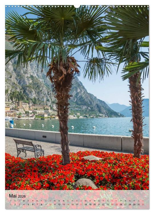Produktbild: LIMONE SUL GARDA Unvergessliche Momente (Wandkalender 2026 DIN A2 hoch), CALVENDO Monatskalender