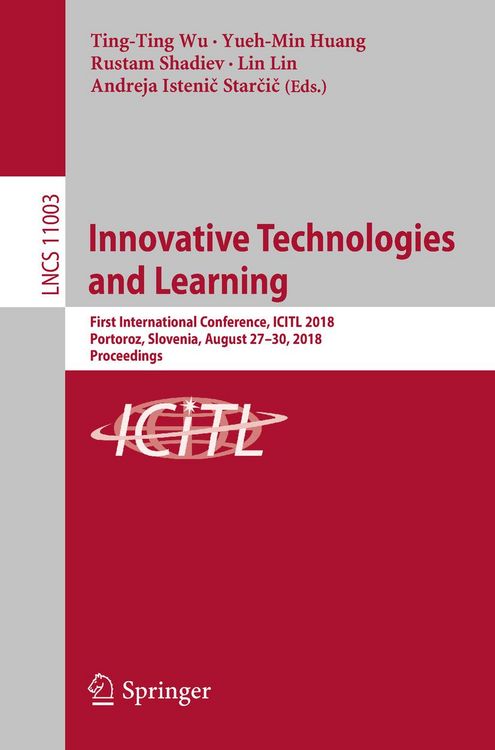 Produktbild: Innovative Technologies and Learning