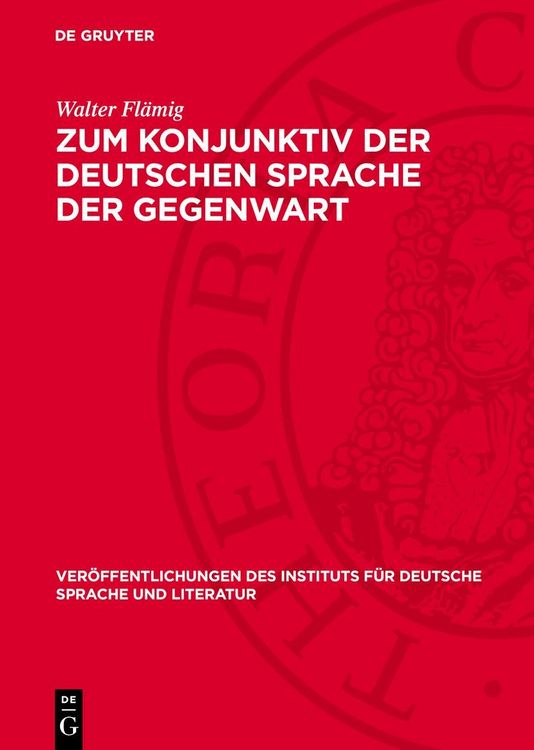Produktbild: Zum Konjunktiv der Deutschen Sprache der Gegenwart